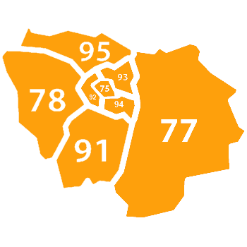 carte ile-de-France